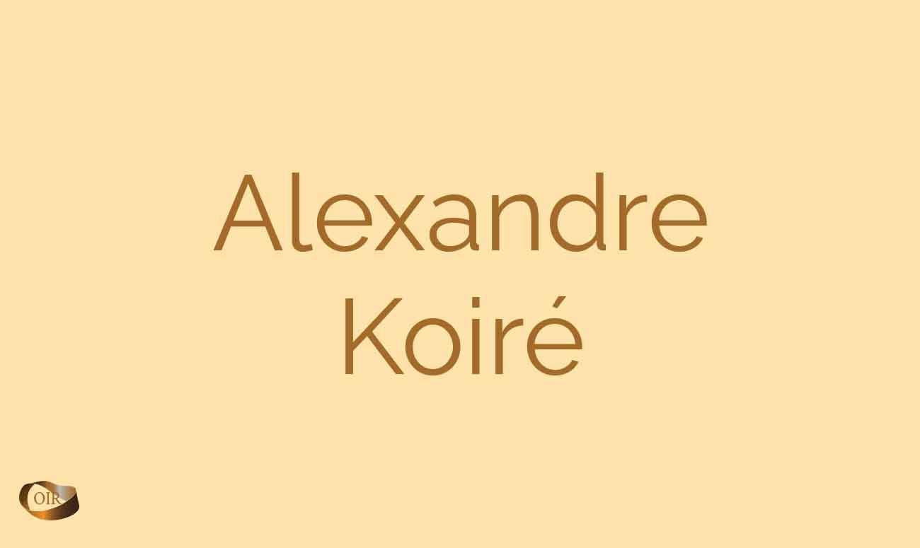 Alexandre Koiré