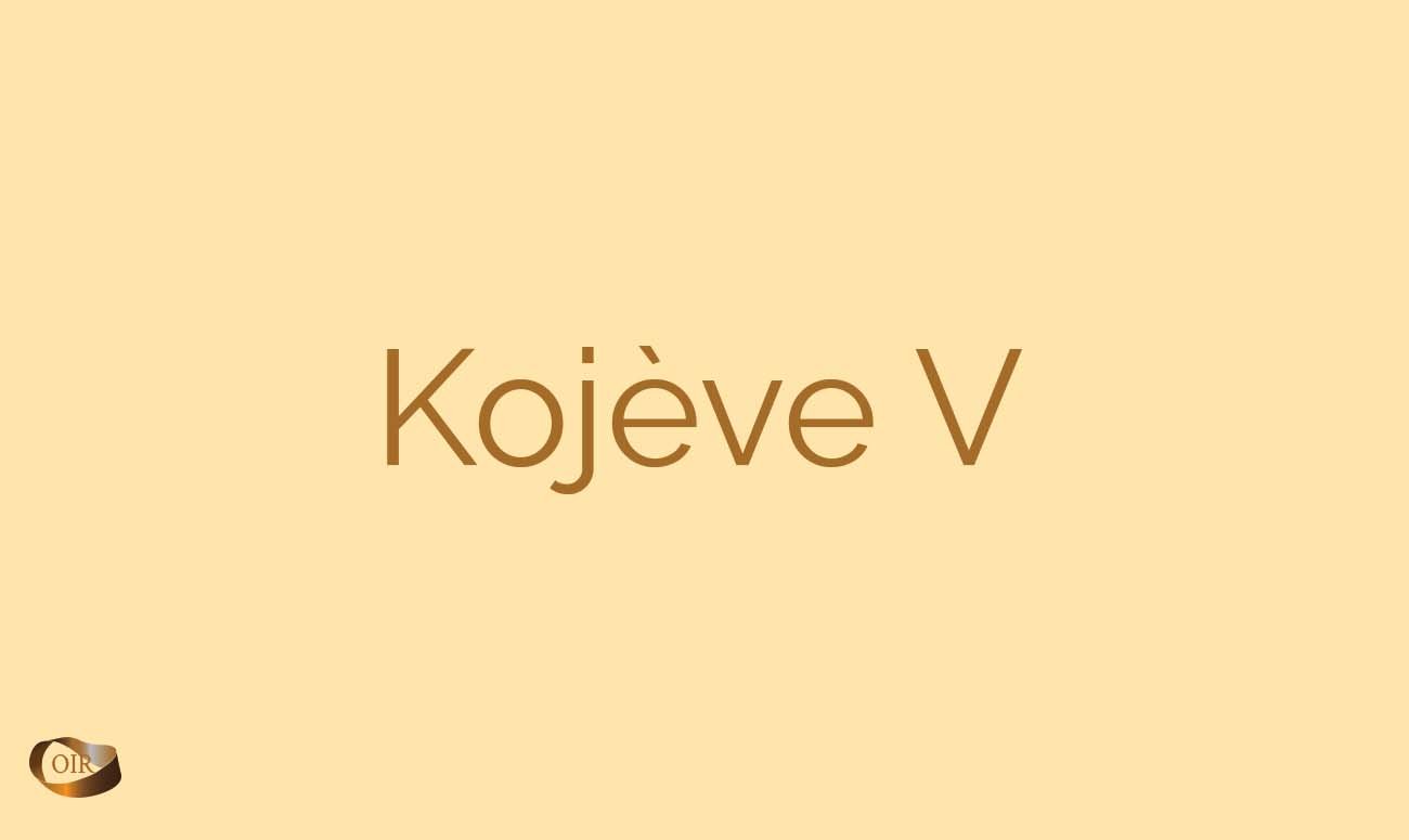 Kojève V