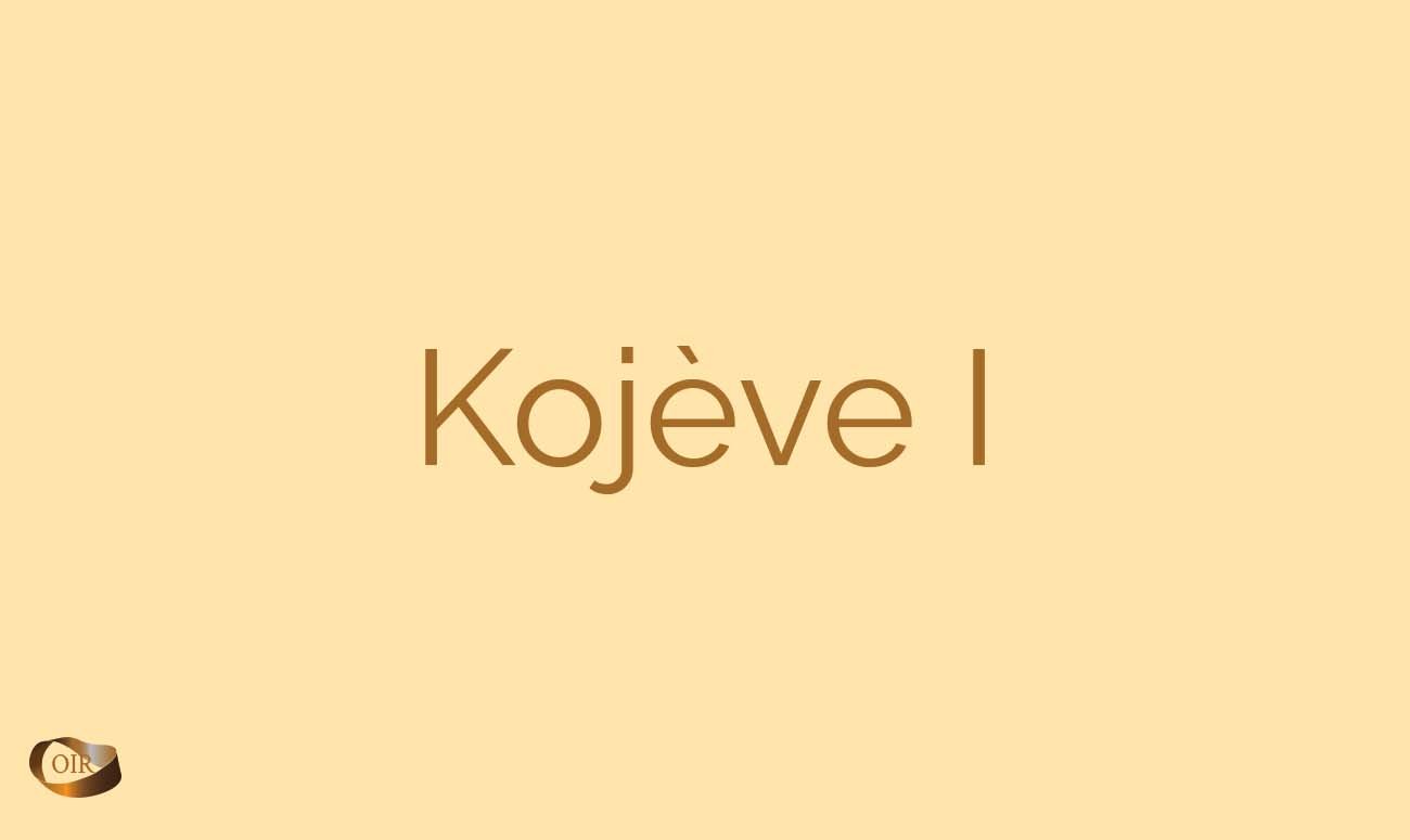 Kojève I