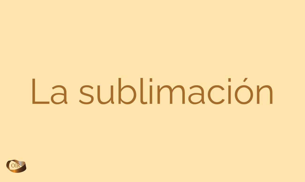 La sublimación