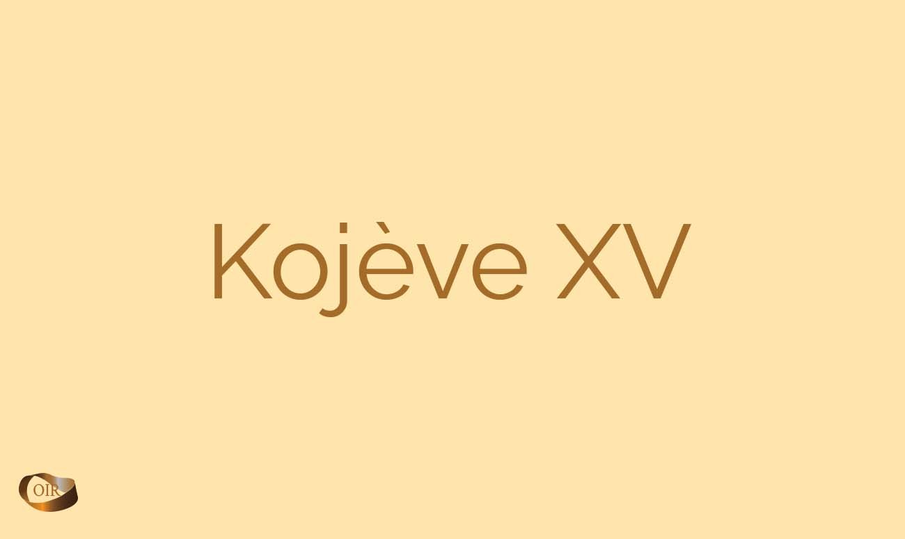 Kojève XV