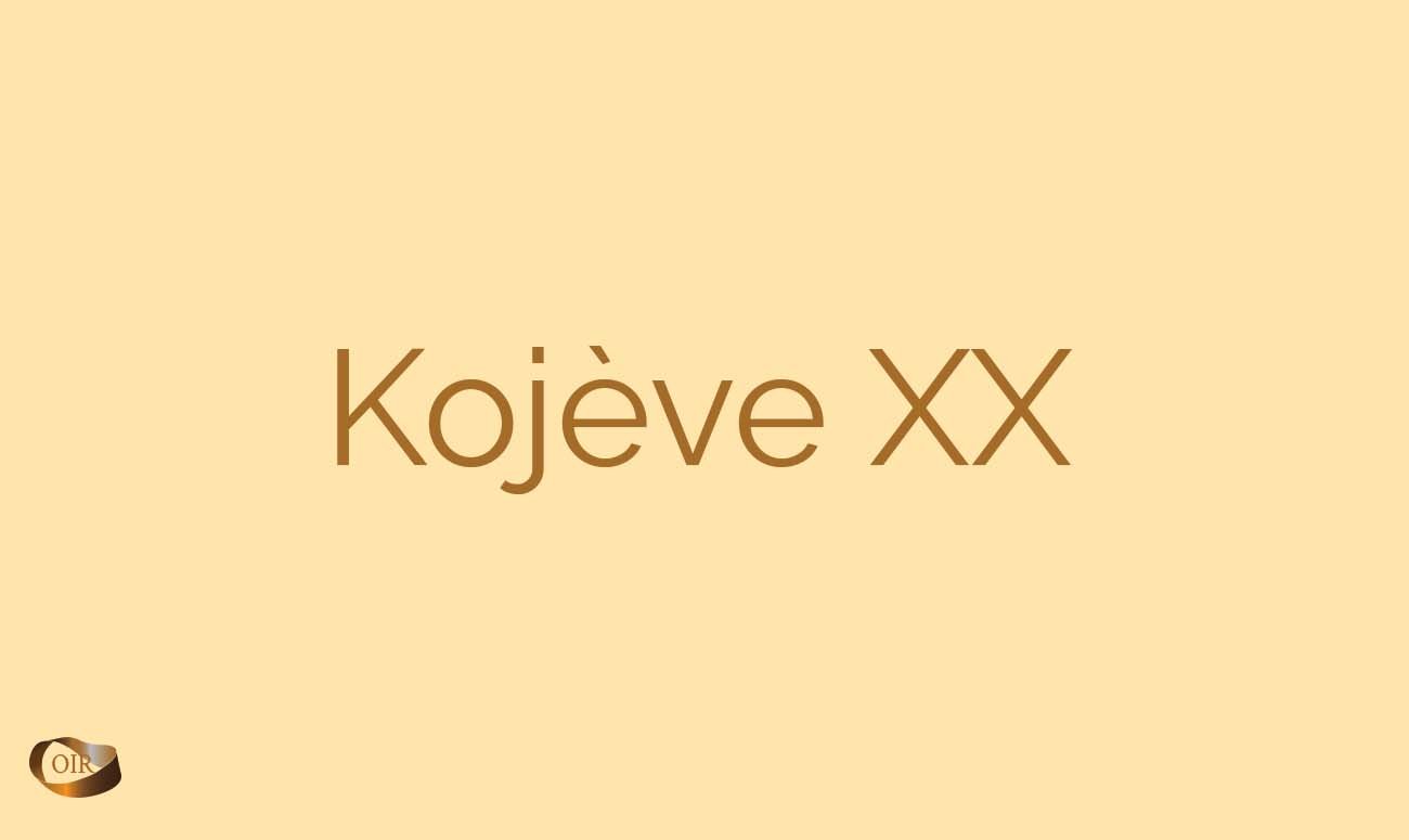 Kojève XX