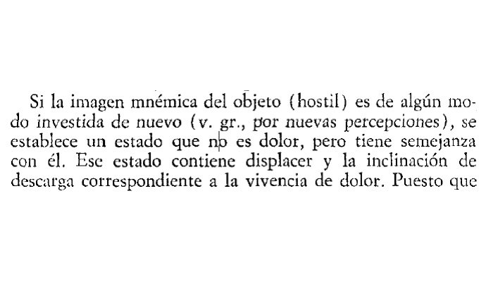 Relectura del proyecto - Oír